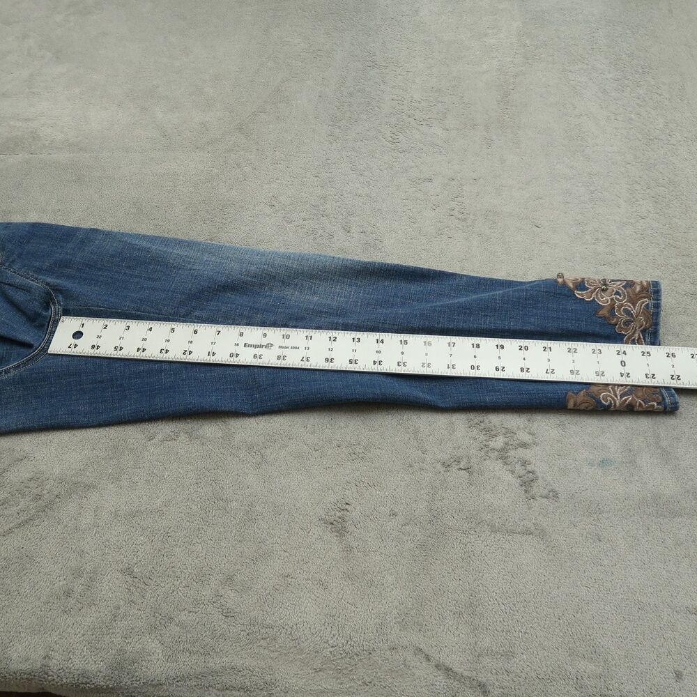 Chico's Pull On Jeans Women's Size 2R US-12R High-Rise Jegging Ankle 26" Inseam - Picture 15 of 15